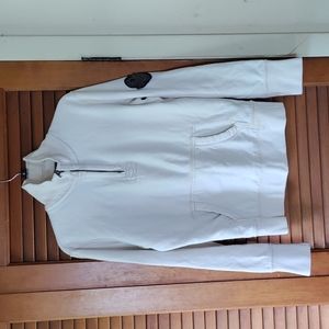 American Eagle outfitters women's size xs cream color sweatshirt kangaroo pocket